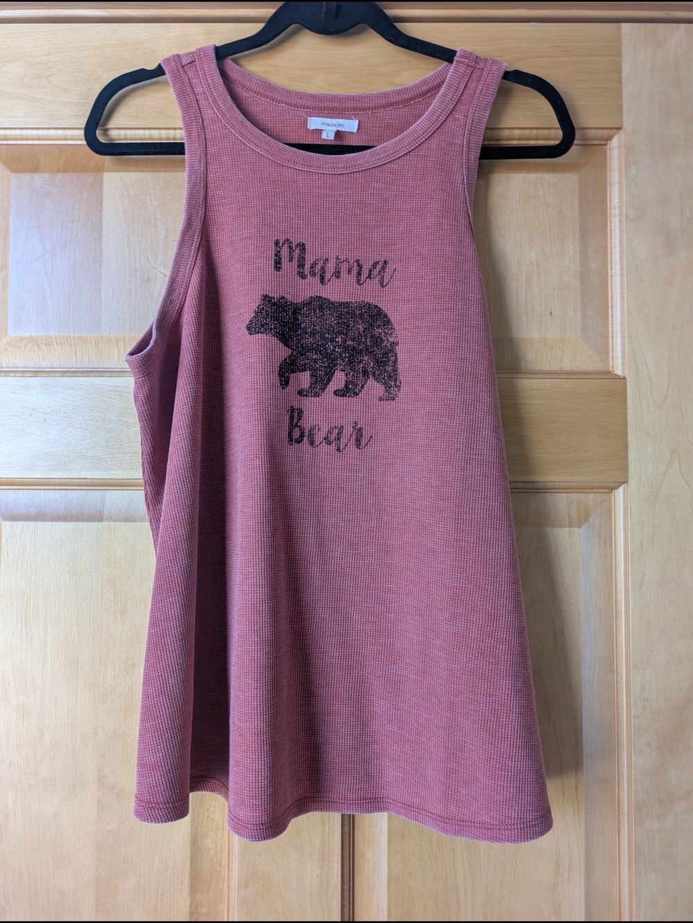Maurices Dusty Rose Mama Bear Tank Top